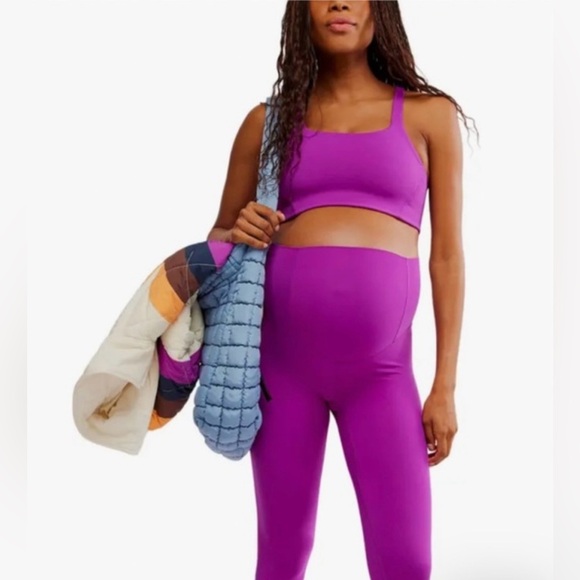 Free People Other - Free People x Hatch Never Better Bra | Fluorescent Berry | Large